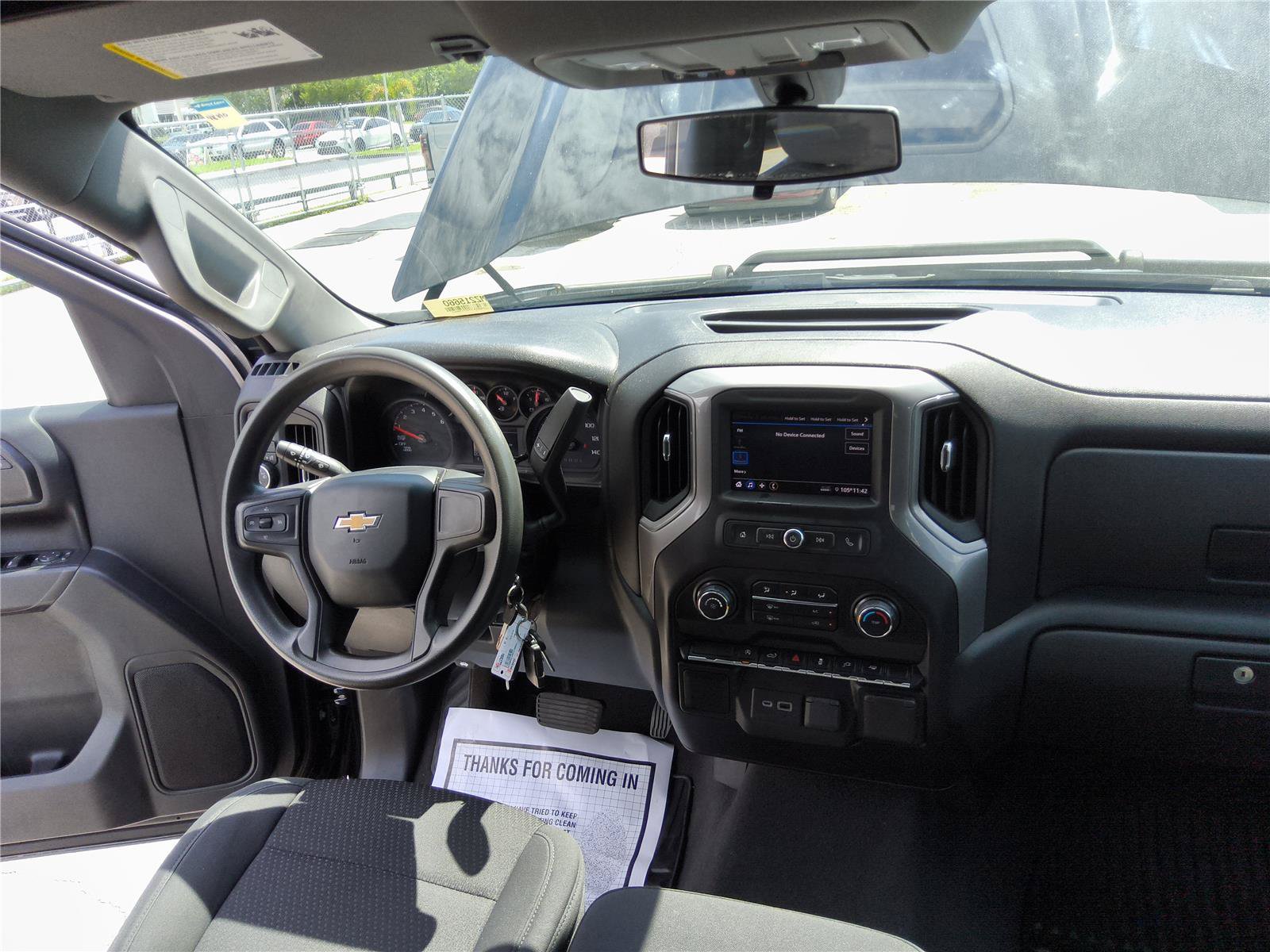 Used 2021 Chevrolet Silverado 1500 Custom w/ LPO, Dark Essentials Package RWD image 21