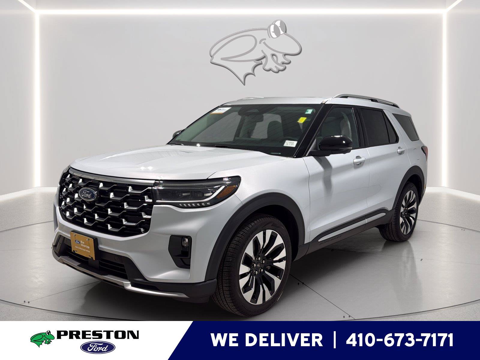 Certified 2026 Ford Explorer Platinum w/ LUX Leather Package
