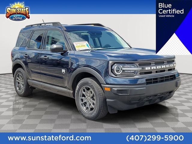 Certified 2022 Ford Bronco Sport Big Bend