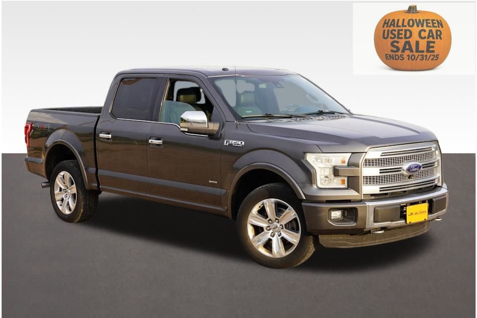 Certified 2016 Ford F150 Platinum w/ Equipment Group 701A Luxury