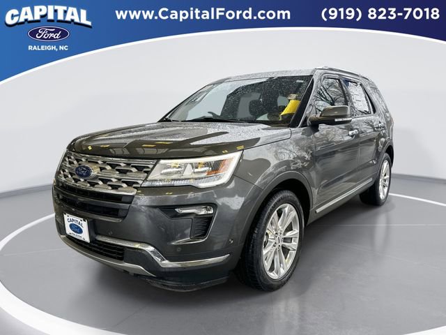 Certified 2019 Ford Explorer Limited w/ Ford Safe & Smart Package