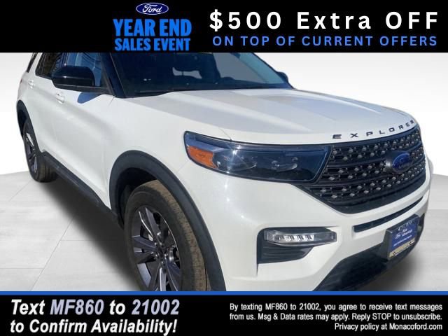Certified 2022 Ford Explorer XLT w/ Equipment Group 202A image 1