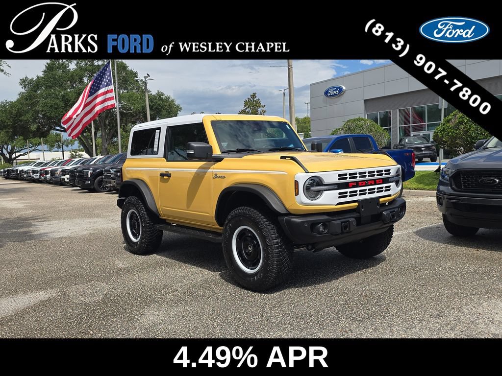 Certified 2024 Ford Bronco Heritage Edition