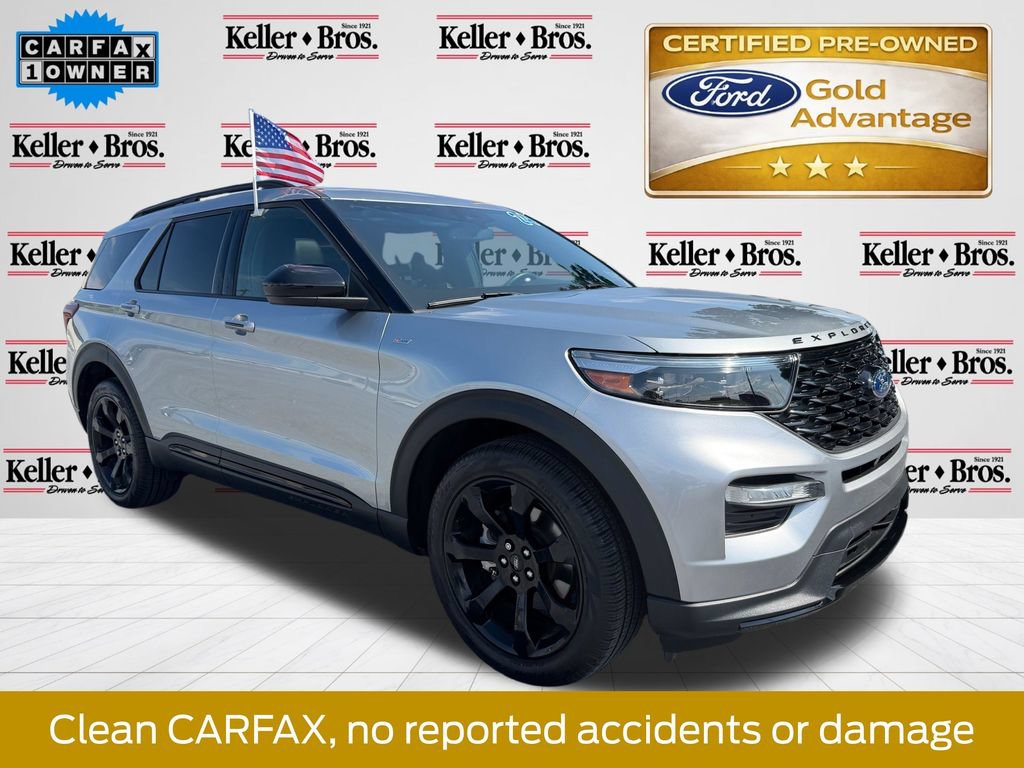 Certified 2024 Ford Explorer ST-Line w/ Class IV Trailer Tow Package