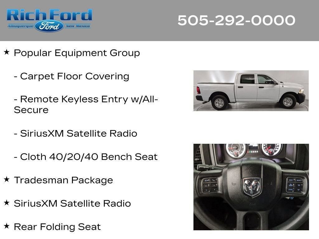 Used 2023 RAM 1500 Tradesman w/ Popular Equipment Group RWD image 88