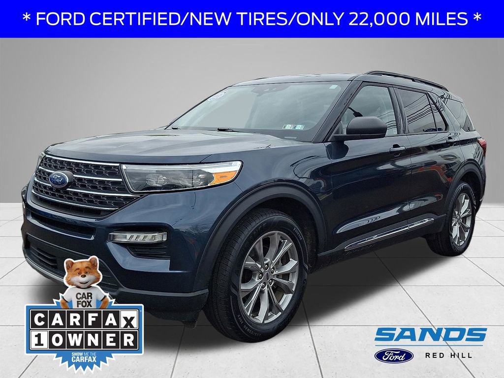Certified 2023 Ford Explorer XLT w/ Equipment Group 202A