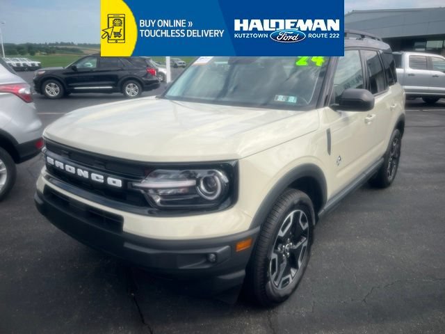 Certified 2024 Ford Bronco Sport Outer Banks w/ Tech Package