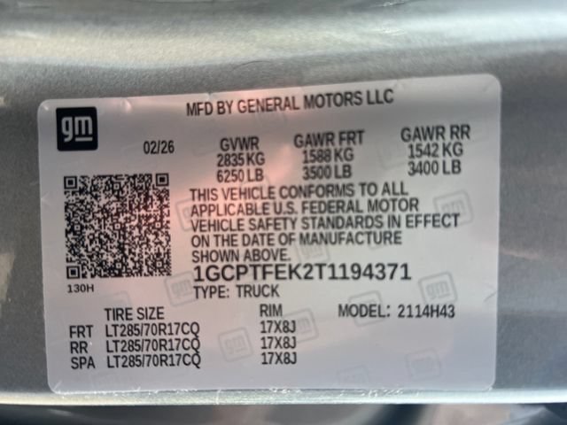 Used 2026 Chevrolet Colorado ZR2 w/ Technology Package AWD/4WD image 43