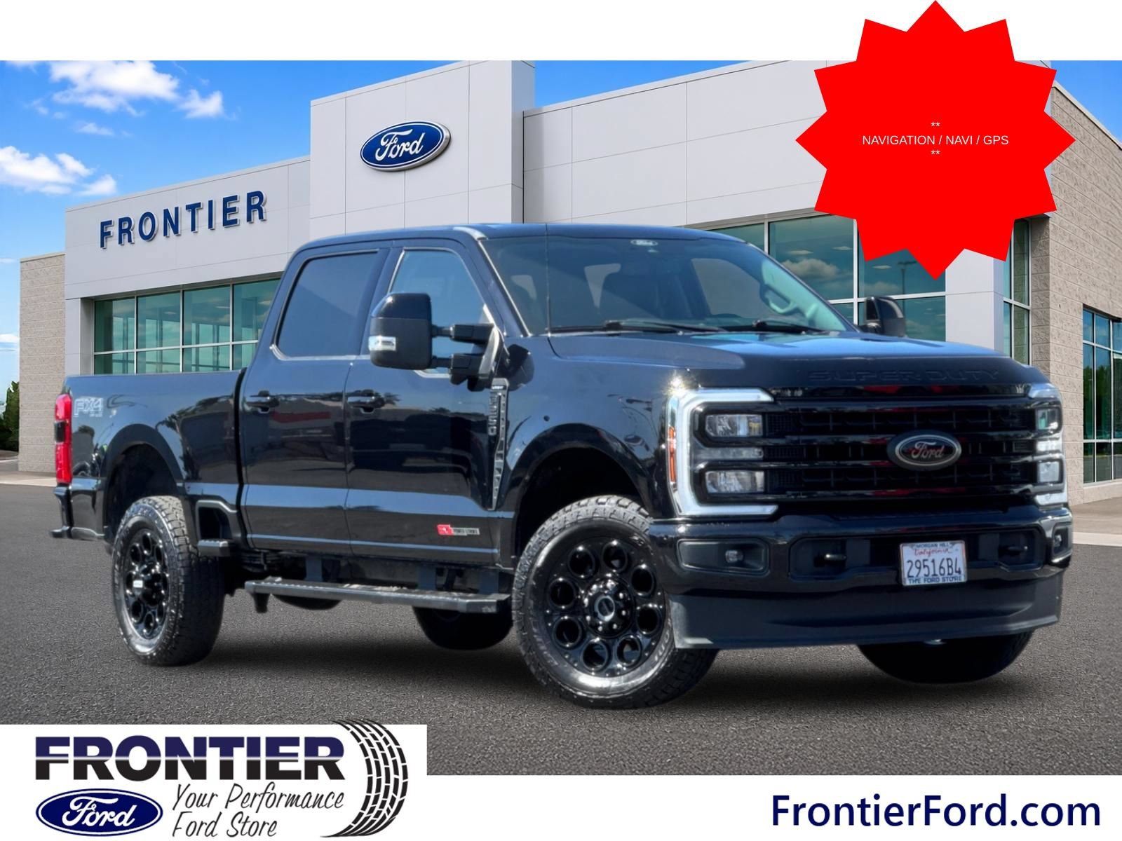 Certified 2024 Ford F250 Lariat w/ Black Appearance Package AWD/4WD image 3