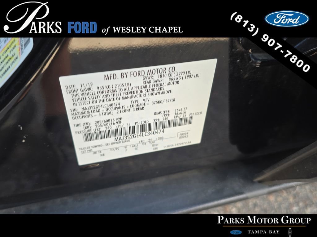 Certified 2020 Ford EcoSport SE image 32