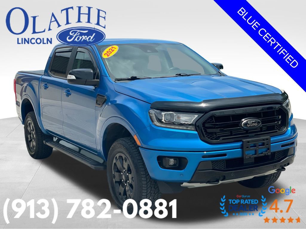 Certified 2021 Ford Ranger Lariat w/ Equipment Group 501A High AWD/4WD image 8