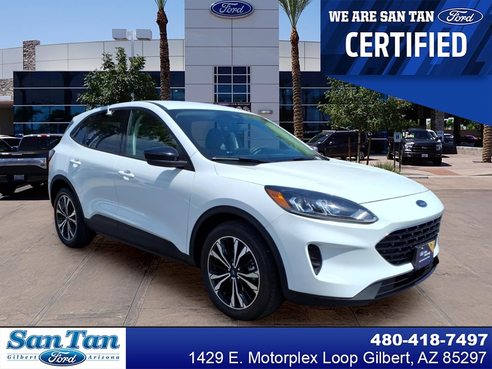 Certified 2022 Ford Escape SE w/ SE Sport Appearance Package