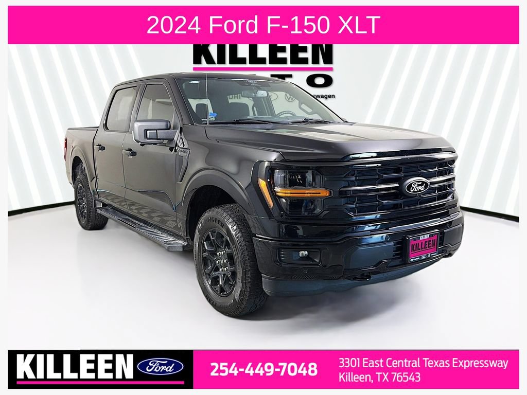 Certified 2024 Ford F150 XLT w/ Equipment Group 302A MID