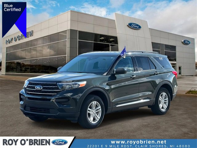 Certified 2023 Ford Explorer XLT w/ Class IV Trailer Tow Package