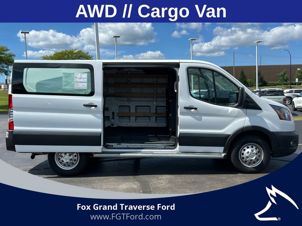 Certified 2023 Ford Transit 250 Low Roof AWD w/ Exterior Upgrade Package image 2