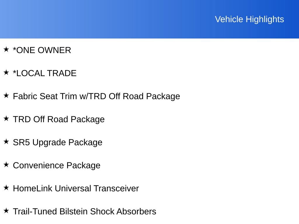 Used 2018 Toyota Tundra SR5 w/ TRD Off Road Package AWD/4WD image 7