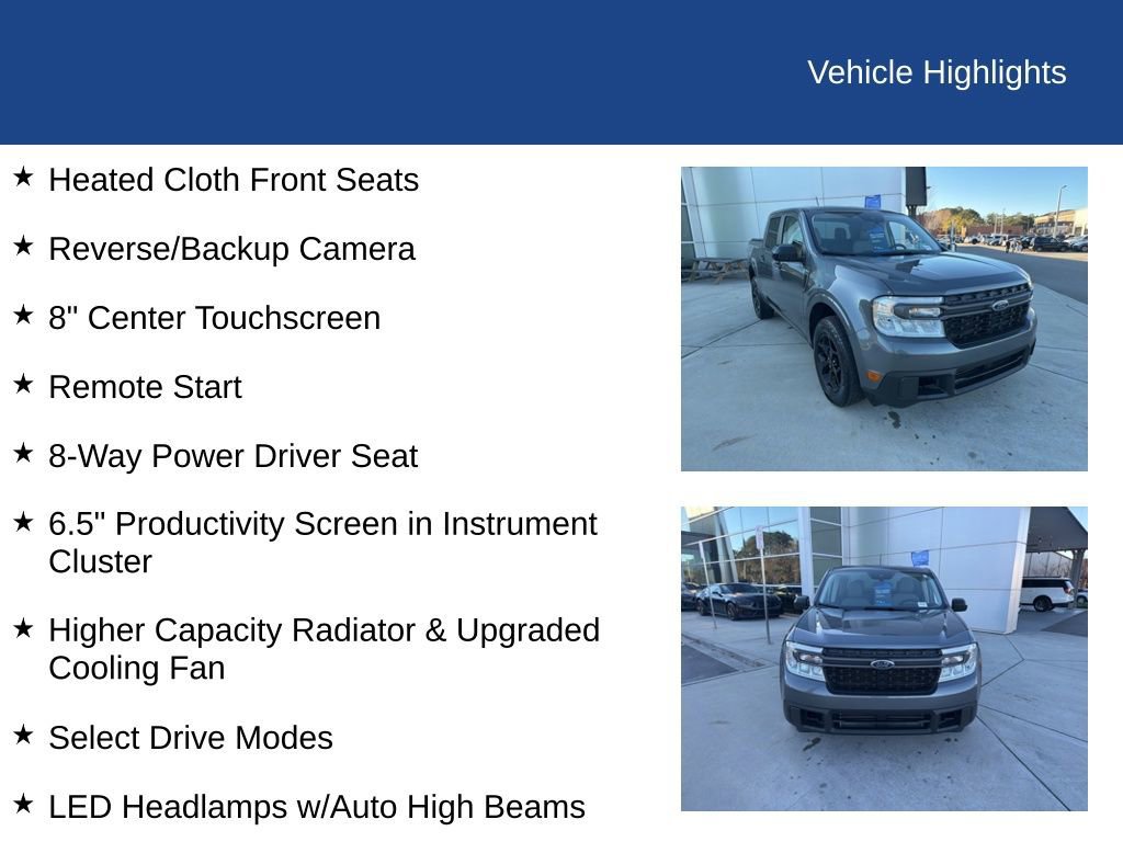 Certified 2024 Ford Maverick XLT w/ XLT Luxury Package image 28