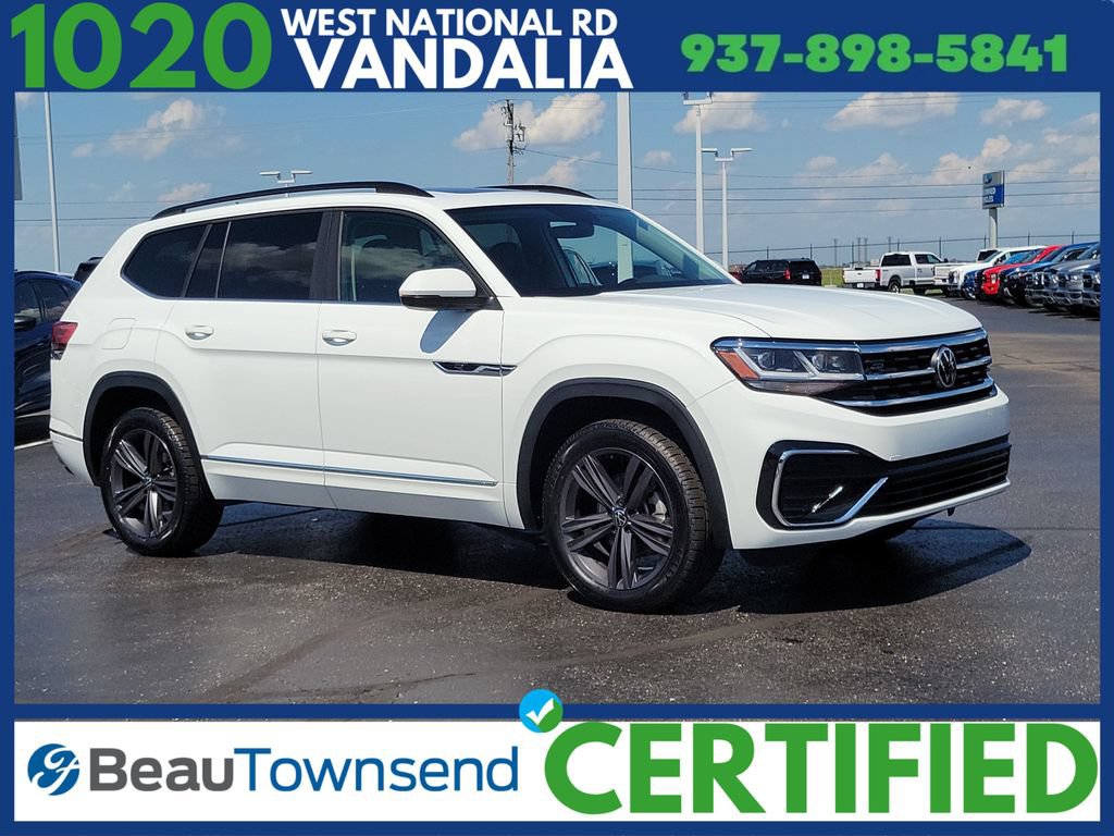 Used 2021 Volkswagen Atlas SE w/ Panoramic Sunroof Package