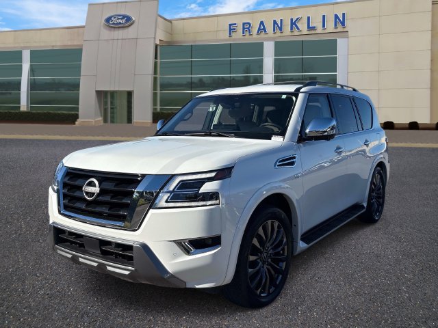 Used 2022 Nissan Armada Platinum w/ Captain's Chairs Package AWD/4WD image 3