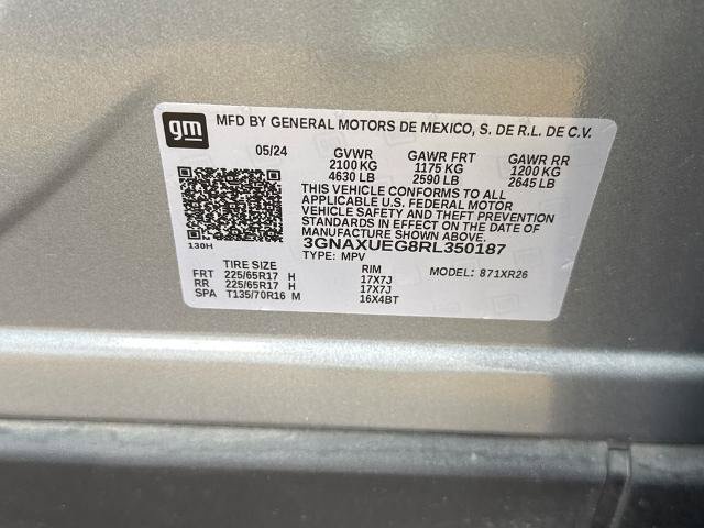Used 2024 Chevrolet Equinox LT AWD/4WD image 16