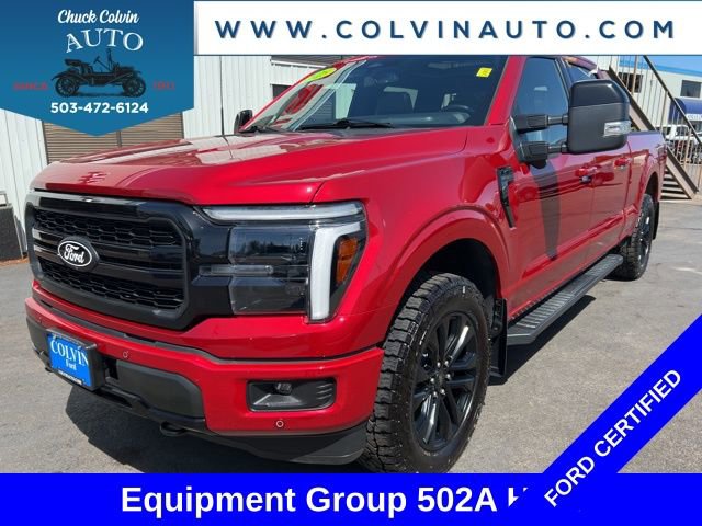 Certified 2025 Ford F150 Lariat w/ Equipment Group 502A High AWD/4WD image 4