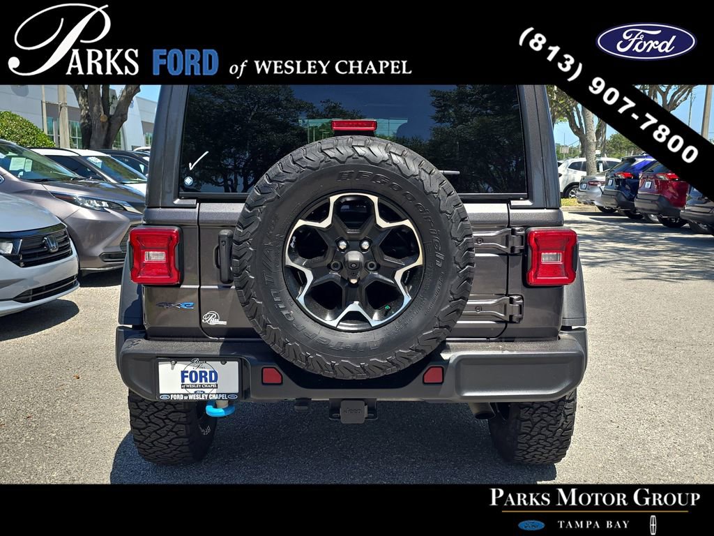 Used 2021 Jeep Wrangler Unlimited Rubicon 4xe image 5