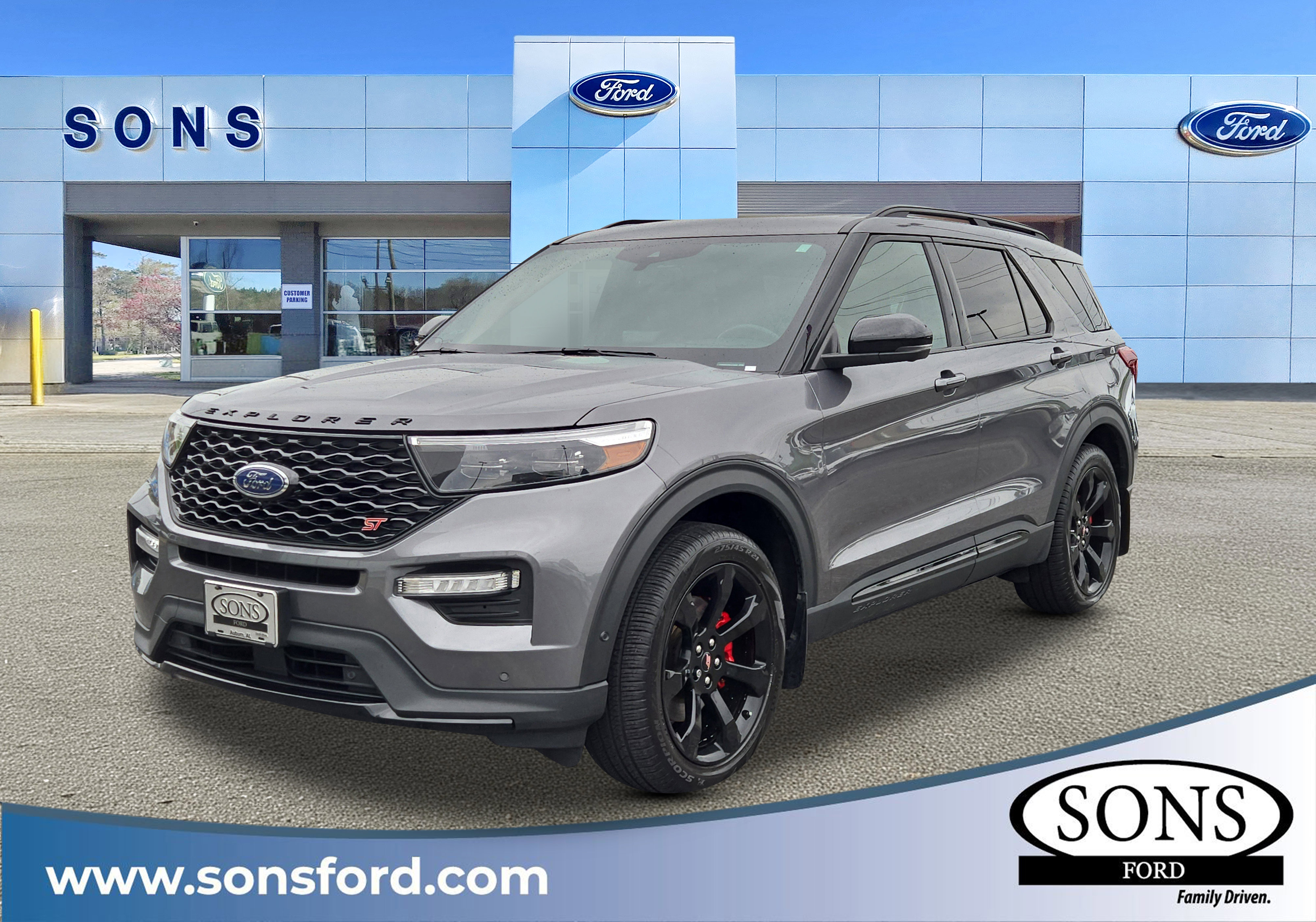 Certified 2022 Ford Explorer ST w/ Equipment Group 401A