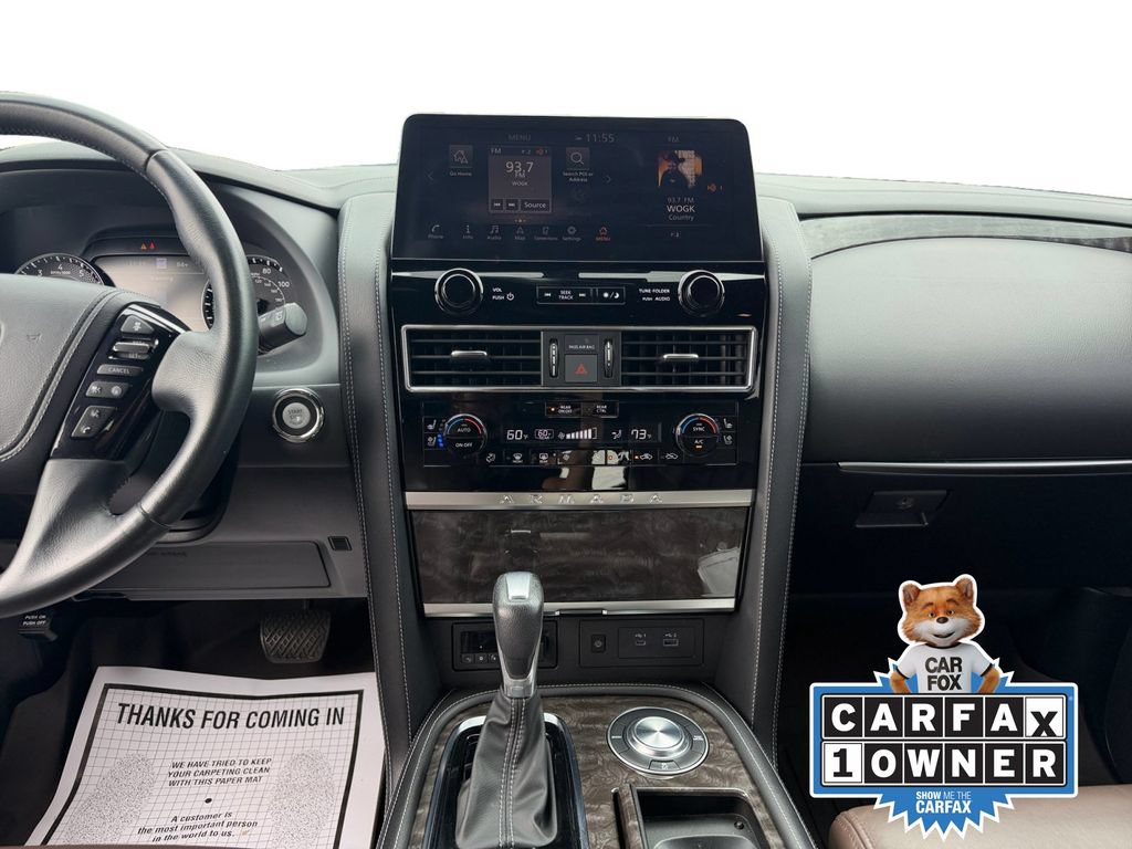 Used 2022 Nissan Armada Platinum w/ Captain's Chairs Package RWD image 13