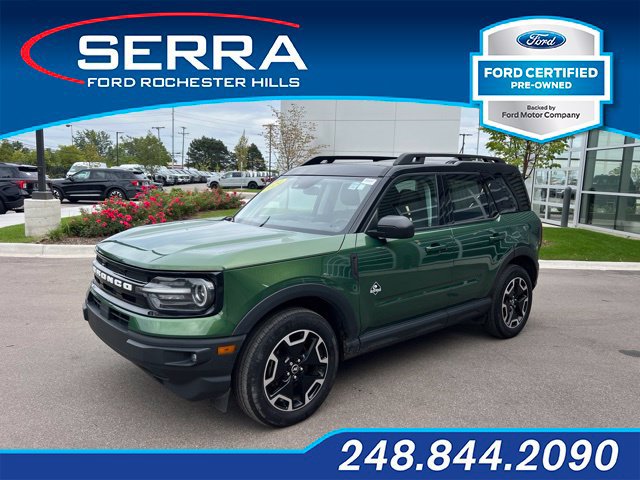 Certified 2024 Ford Bronco Sport Outer Banks w/ Tech Package