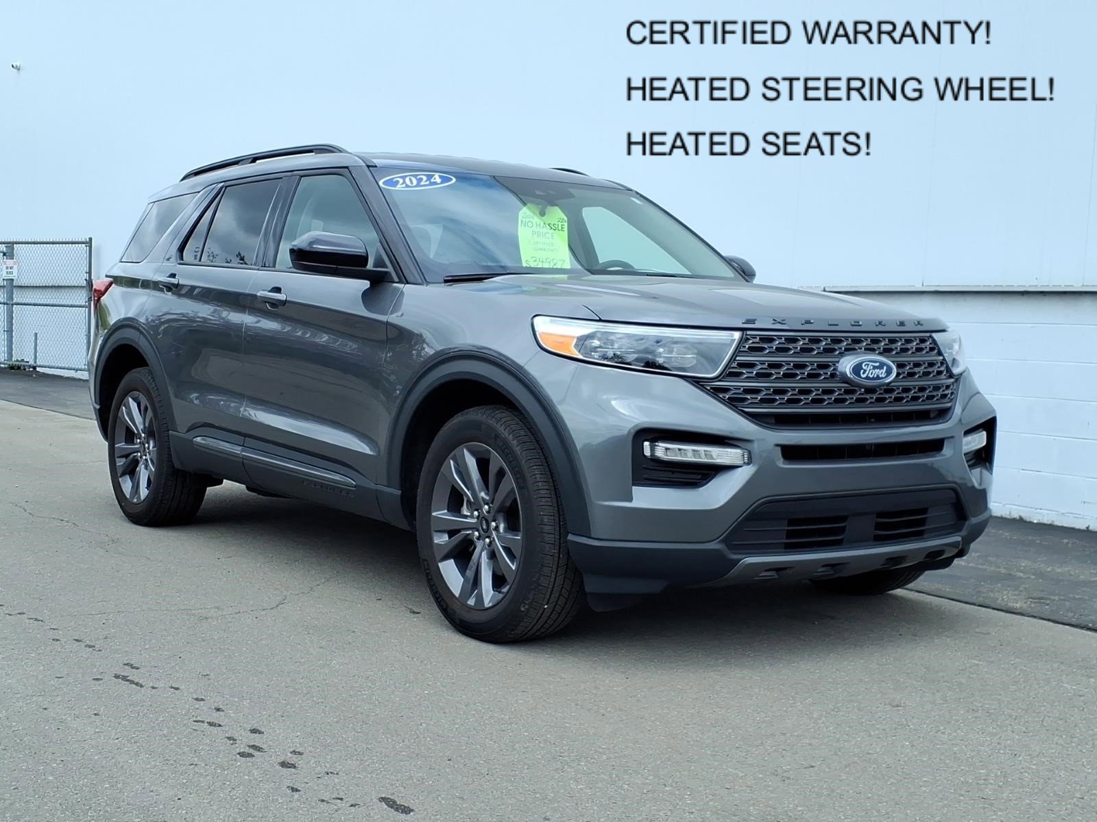 Certified 2024 Ford Explorer XLT w/ Equipment Group 202A AWD/4WD image 1