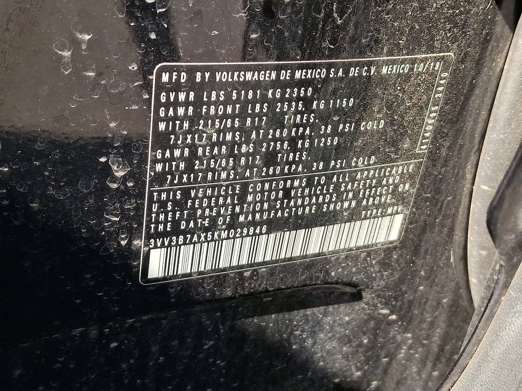 Used 2019 Volkswagen Tiguan SE FWD image 26