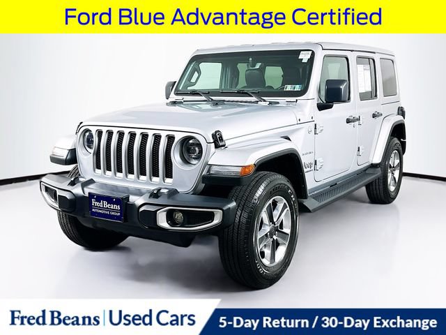 Used 2023 Jeep Wrangler Unlimited Sahara w/ LED Lighting Group AWD/4WD image 4