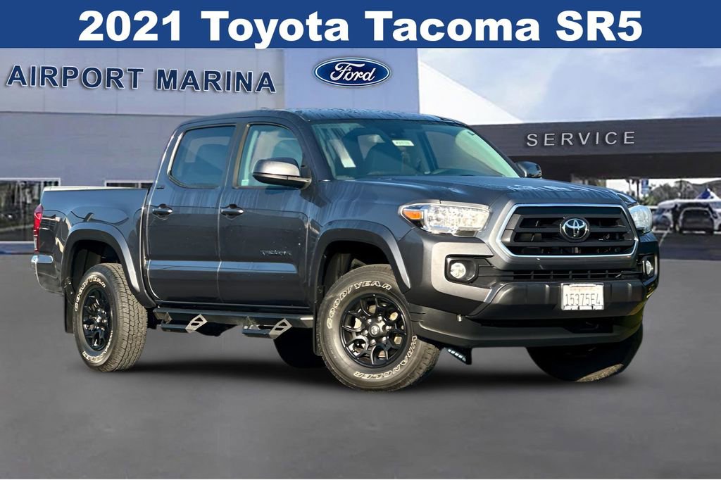 Used 2021 Toyota Tacoma SR5 w/ Blackout Package (TMS) image 2
