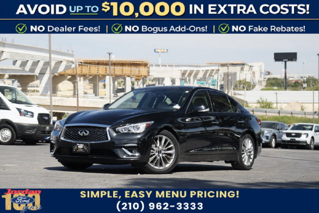 Used 2023 INFINITI Q50 Luxe w/ Cargo Package