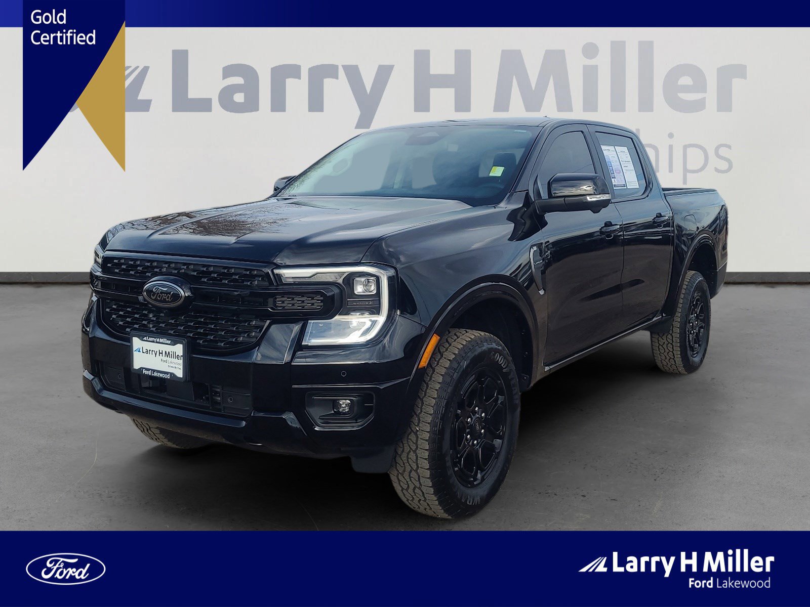 Certified 2025 Ford Ranger Lariat w/ FX4 Off-Road Package