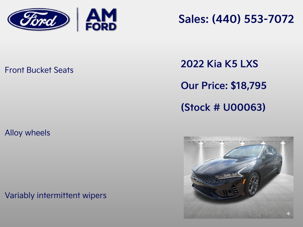 Used 2022 Kia K5 LXS AWD/4WD image 19