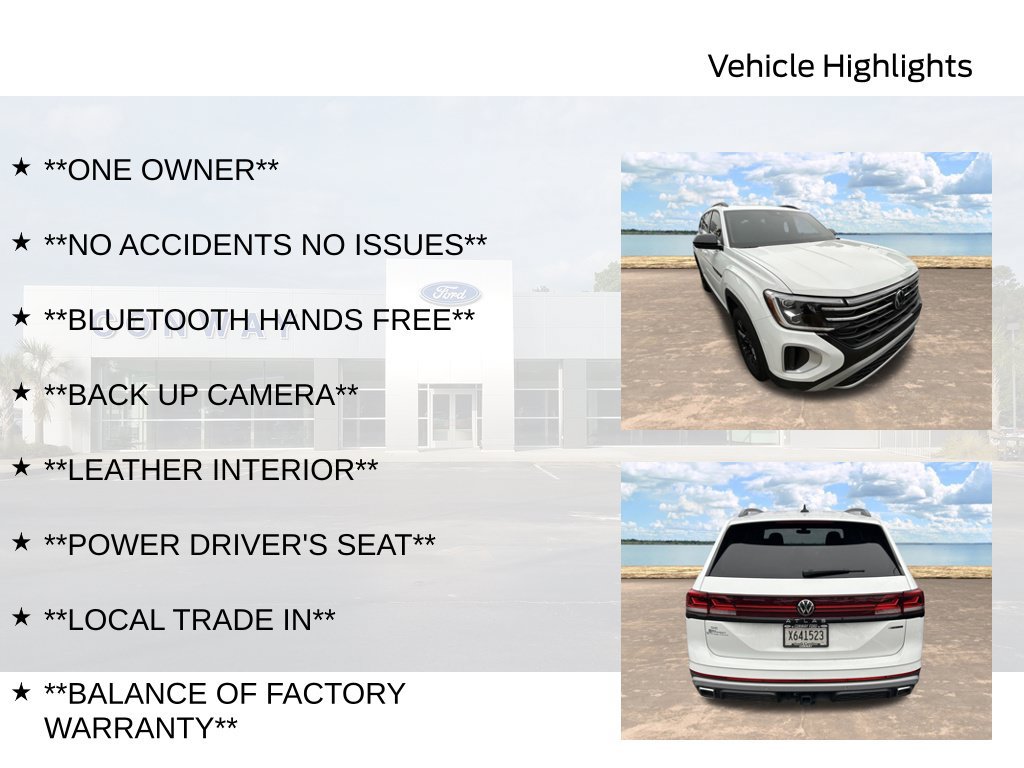 Used 2024 Volkswagen Atlas Peak Edition SE AWD/4WD image 6