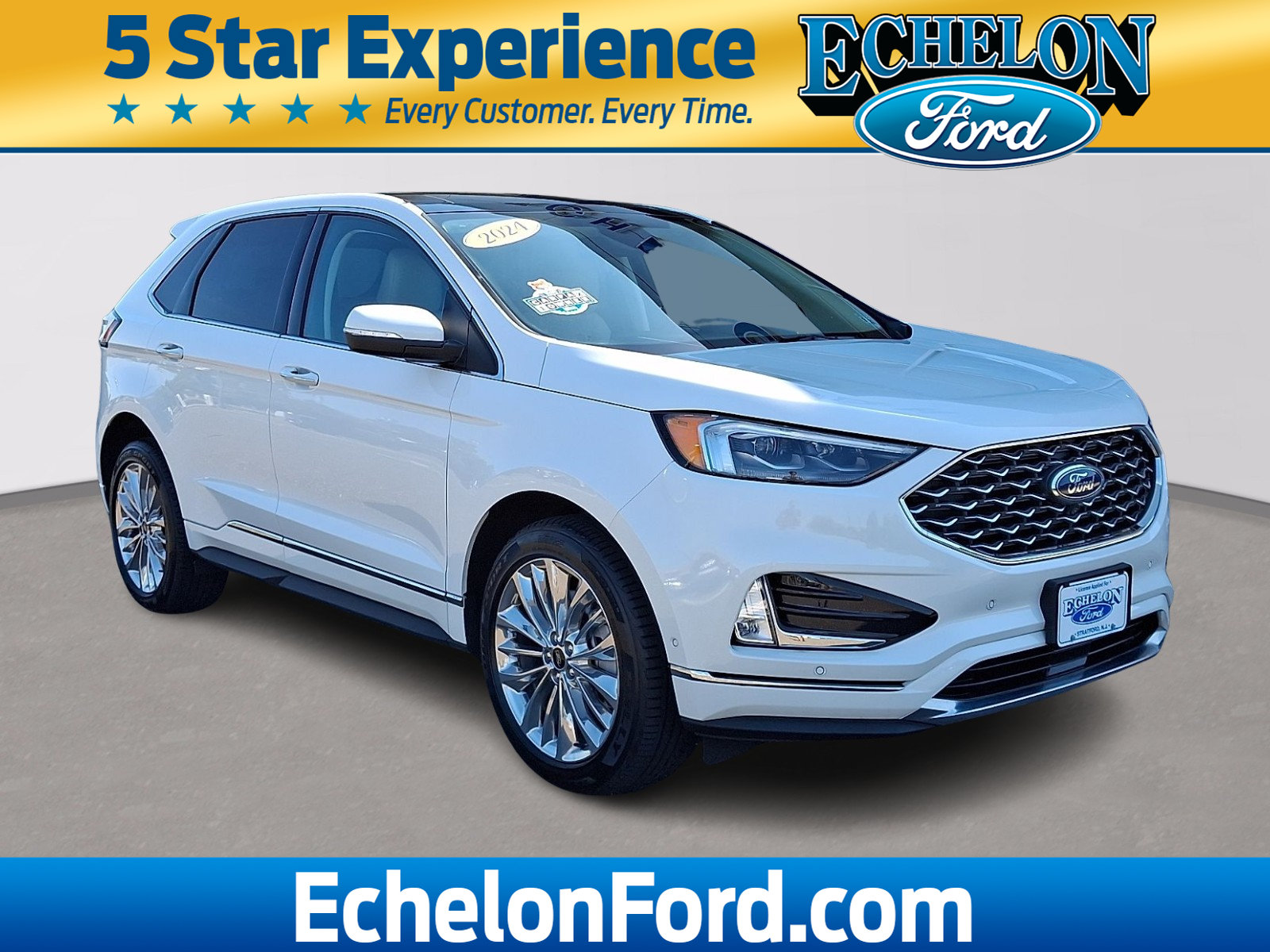 Certified 2024 Ford Edge Titanium w/ Titanium Elite Package AWD/4WD image 1