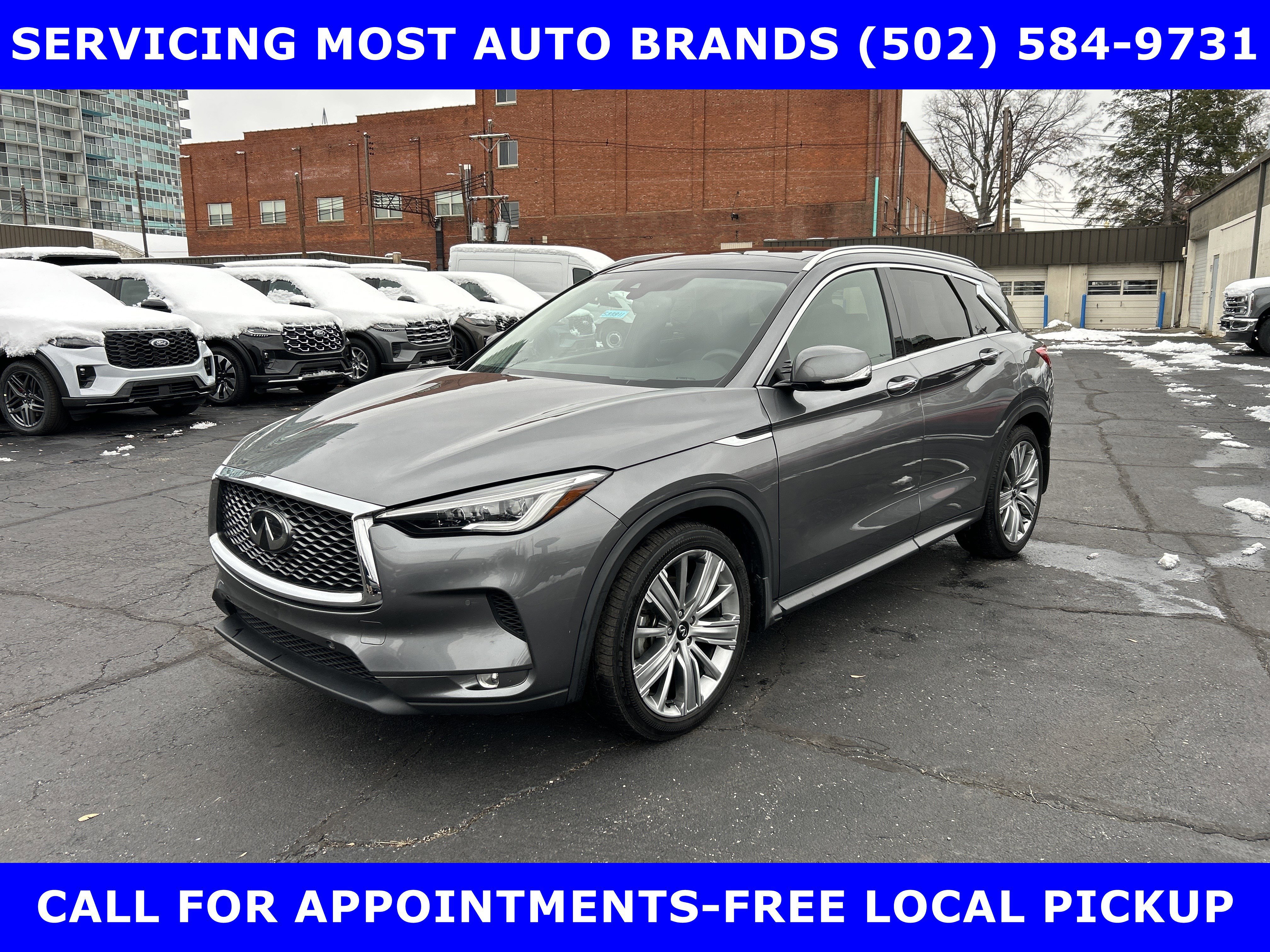 Used 2021 INFINITI QX50 Sensory image 1