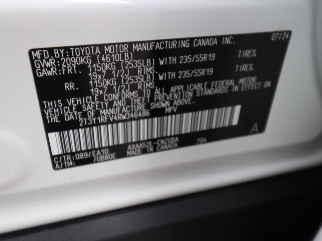 Used 2024 Toyota RAV4 Limited FWD image 24