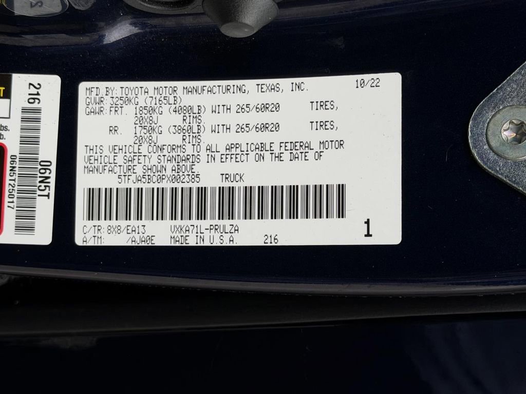 Used 2023 Toyota Tundra Limited w/ Power Package RWD image 27