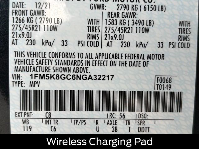 Certified 2022 Ford Explorer ST w/ Equipment Group 401A image 31