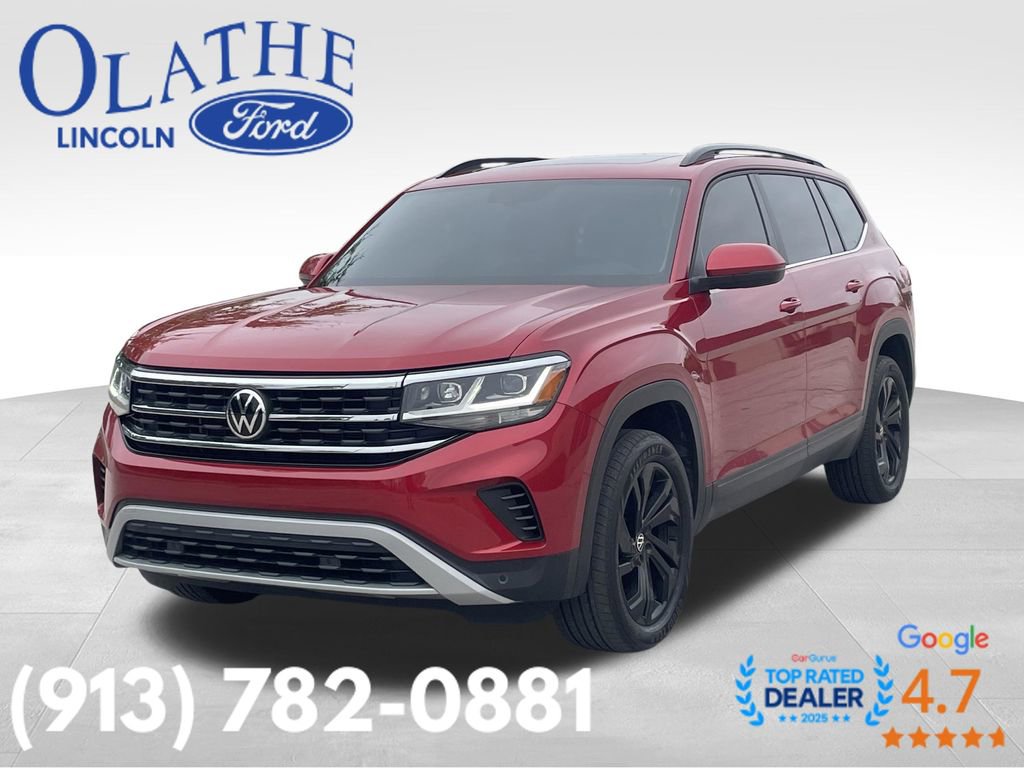 Used 2022 Volkswagen Atlas SE AWD/4WD image 1