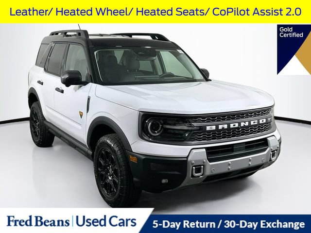Certified 2025 Ford Bronco Sport Badlands