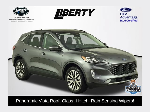 Certified 2022 Ford Escape Titanium w/ Class II Trailer Tow Package AWD/4WD 360° Tour