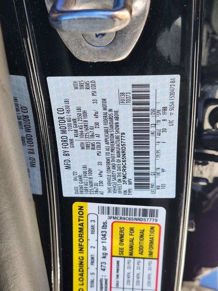 Certified 2022 Ford Bronco Sport Outer Banks w/ Tech Package image 33