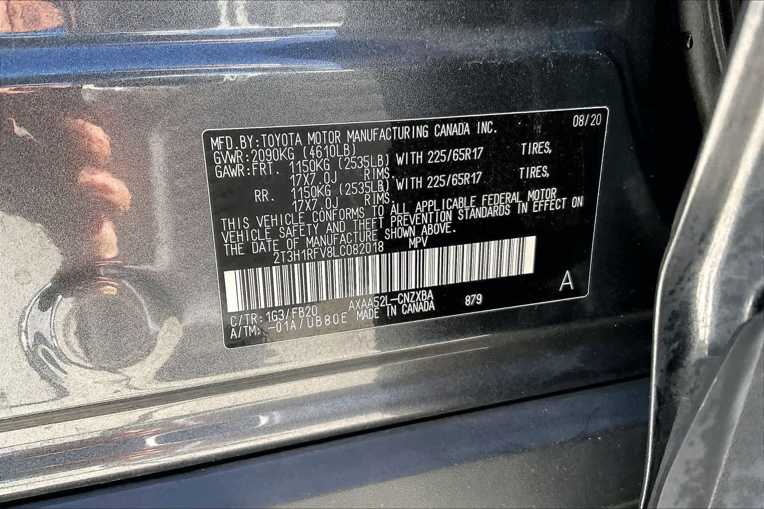 Used 2020 Toyota RAV4 LE w/ Carpet Mat Package FWD image 20
