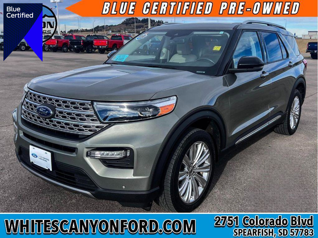 Certified 2020 Ford Explorer Limited w/ Class III Trailer Tow Package image 1