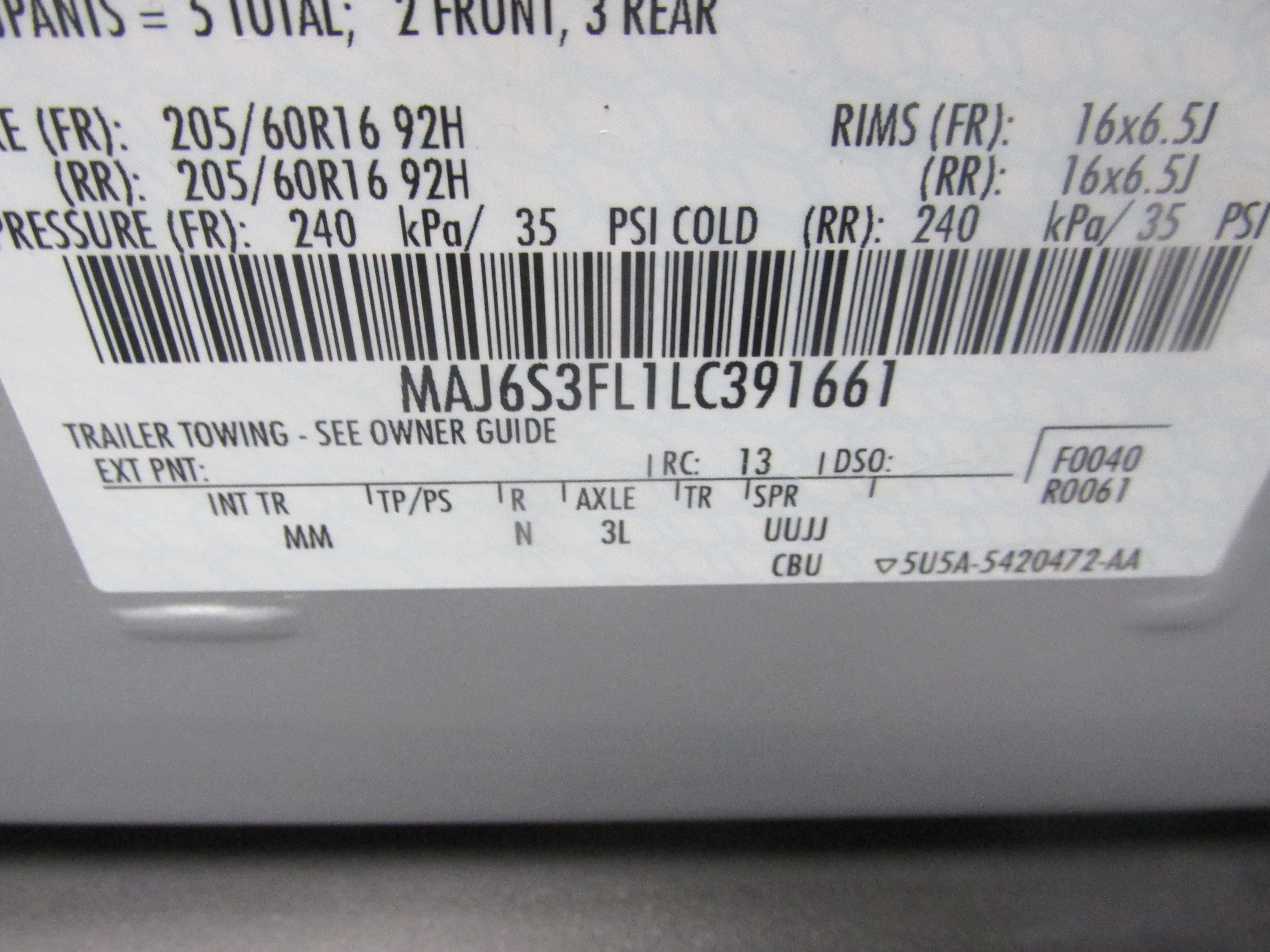 Certified 2020 Ford EcoSport S image 38