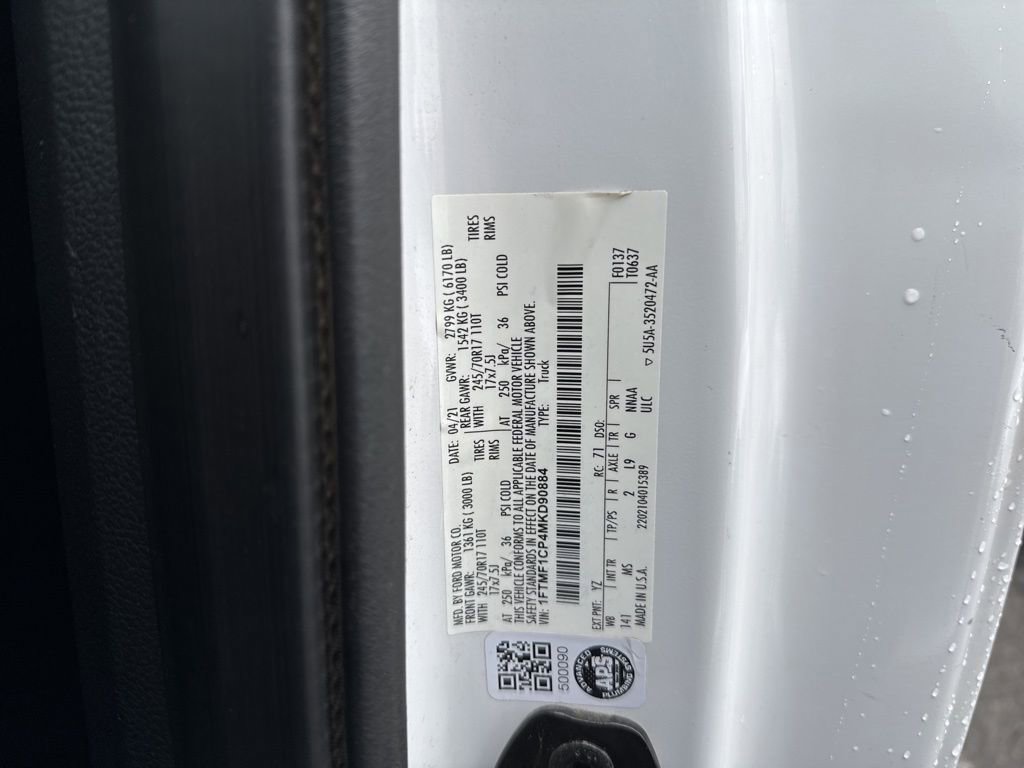 Certified 2021 Ford F150 XLT w/ Equipment Group 301A Mid image 14